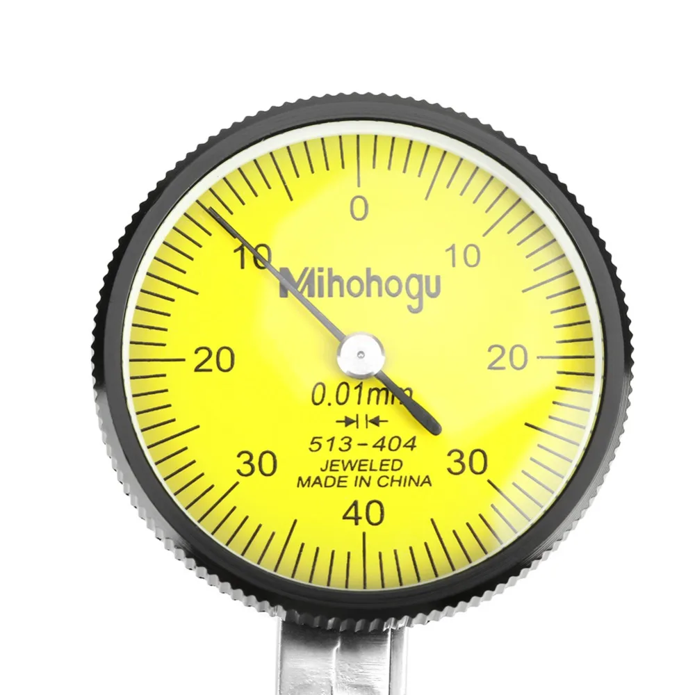Стрелочный Индикатор точности 0 01 мм рычаг циферблат Тесты индикатор метр ящик