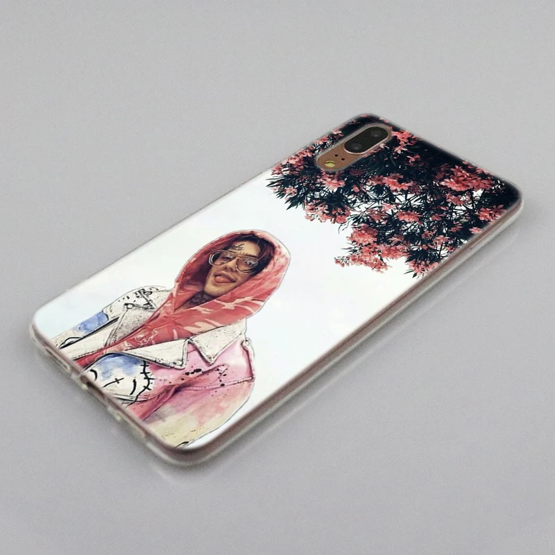 Лидер продаж мягкий силиконовый чехол Lil Peep для Huawei P30 P20 P10 P9 P8 Lite 2017 Pro Mini P Smart 2019 Plus