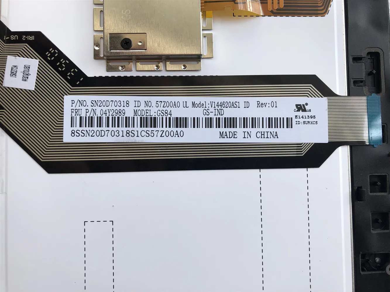 Новая Оригинальная панель для подсветки клавиатуры Lenovo Thinkpad X1 Carbon 2013 US FRU: 00HT074