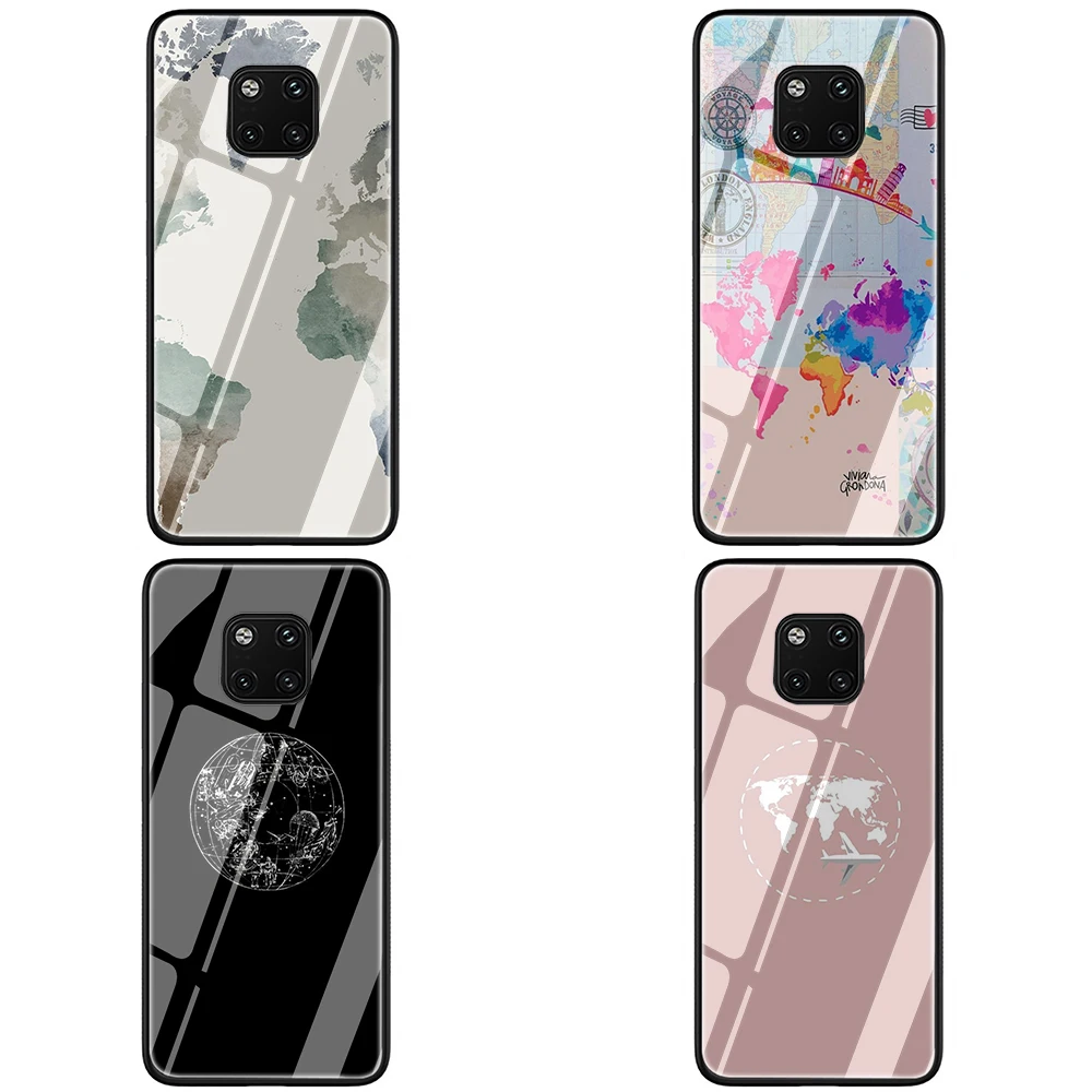 Чехол из закаленного стекла для huawei P10 P20 P30 Y6 Y9 Honor 8X 7A pro 9 10 Lite mate 20 Lite Pro