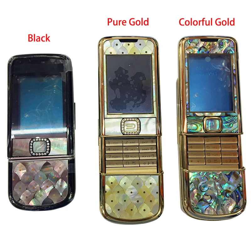 Цельнометаллический корпус для Nokia 8800 Arte высококачественный Conch|Корпусы и рамки