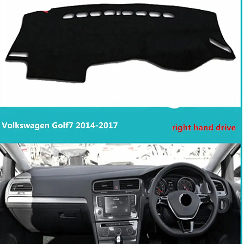Бесплатная доставка приборной панели автомобиля Обложка для Volkswagen Гольф 7 2014 2017