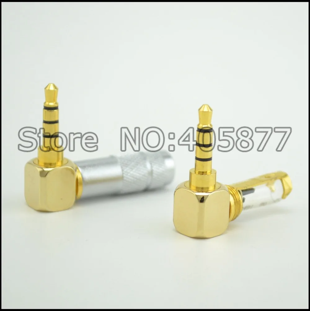 2 шт. 4 полюсный адаптер для наушников 90 градусов 3 5 мм|plug adapter|adapter connectoradapter 3.5 |