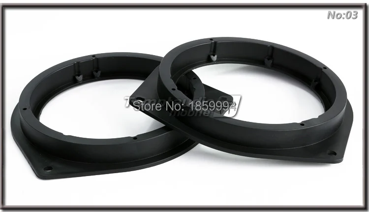 Стерео динамик коврик адаптер 6," дюймов для toyota/corolla/eiz/EZ/YARiS/LAND CRUISER/HIGHLANDER/rav4/CROWN/VIOS/PRADO/Lewin
