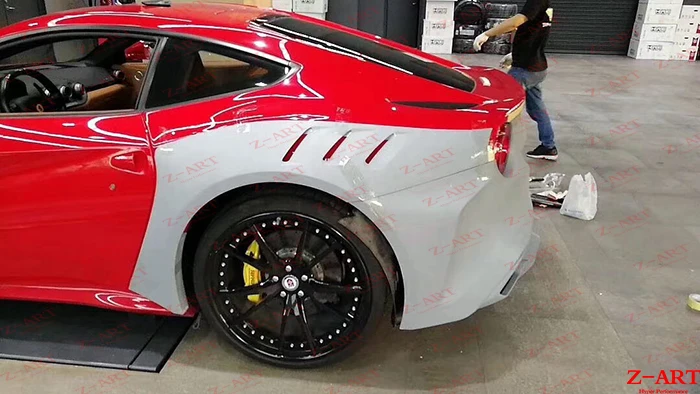 Z-ART широкий тюнинг-пакет для феррари F12 Berlinetta корпус обтекаемой формы комплект |