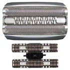 51S Серебряная бритва с фольгой и режущей головкой для Braun Series 5 5645 8998 8595 5643 8590 5644 8795 5751, электрическая головка бритвы