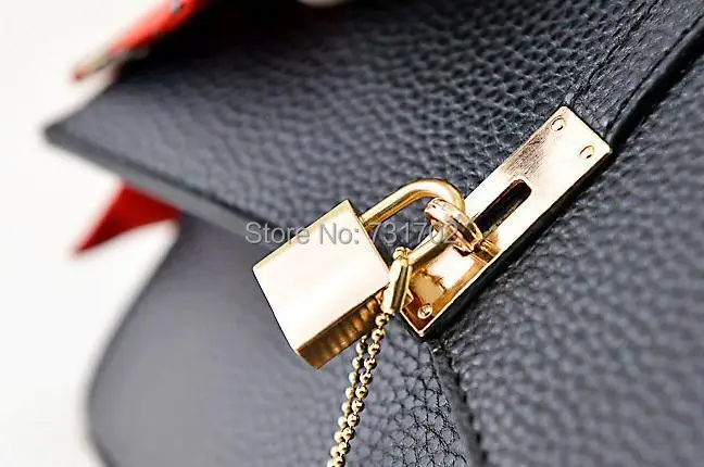 The new 2015 chain package small lock fashionable pu handbag shoulder aslant portable type silk bag | Багаж и сумки