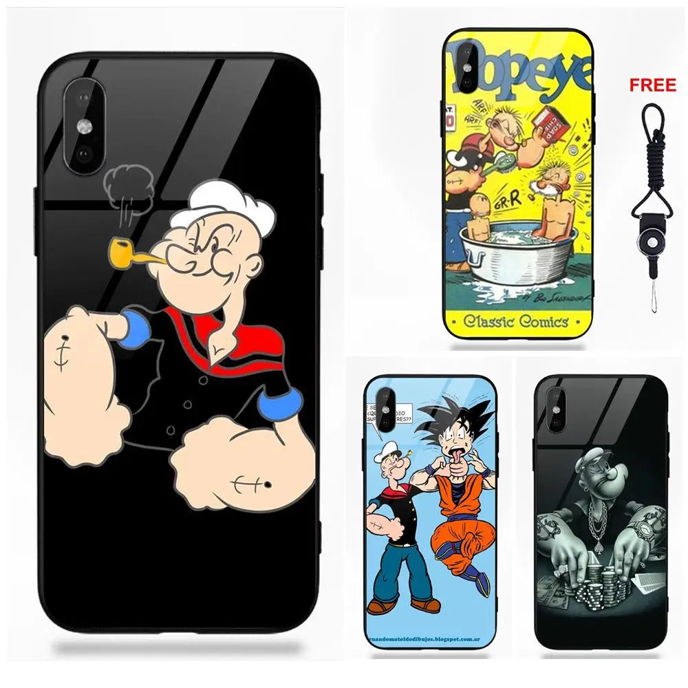 Для Apple IPhone X XS Max XR 5 5C 5S SE 6 S 7 8 плюс мягкий ТПУ чехол + закаленное Стекло крышка