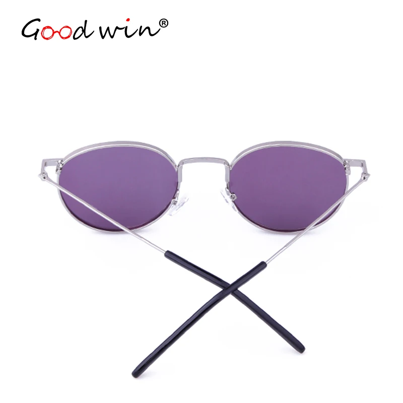 Good Win женские зеркальные солнцезащитные очки роскошные брендовые дизайнерские