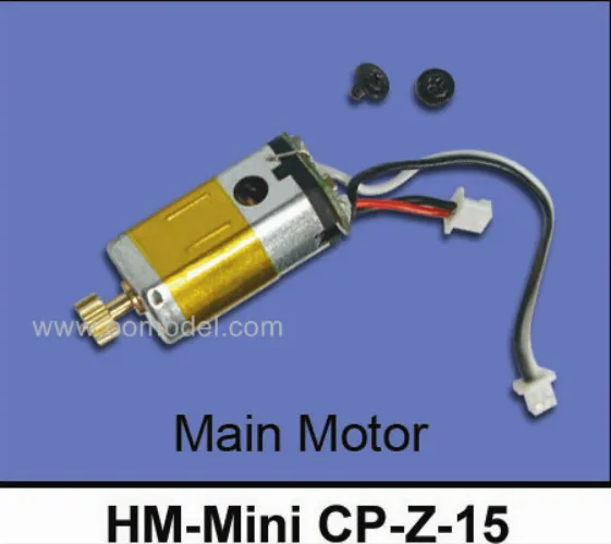 Walkera Super CP/Genius CP V2 основной двигатель HM-Genius CP-Z-11/MINI CP-Z-15 cp запасные части с