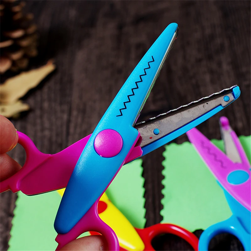 1 шт. ножницы из металла и пластика для скрапбукинга | Канцтовары офиса дома