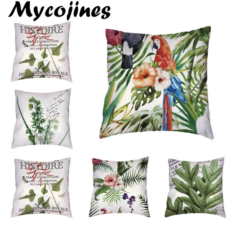 Европейские цветы искусственные котировки диван шезлонг подушка чехол 43*43 см