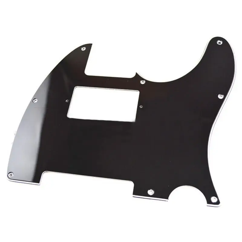 3 слоя Электрогитары хамбакер кроя Pickguards для Tele Стиль черный|humbucker pickup|electric guitar