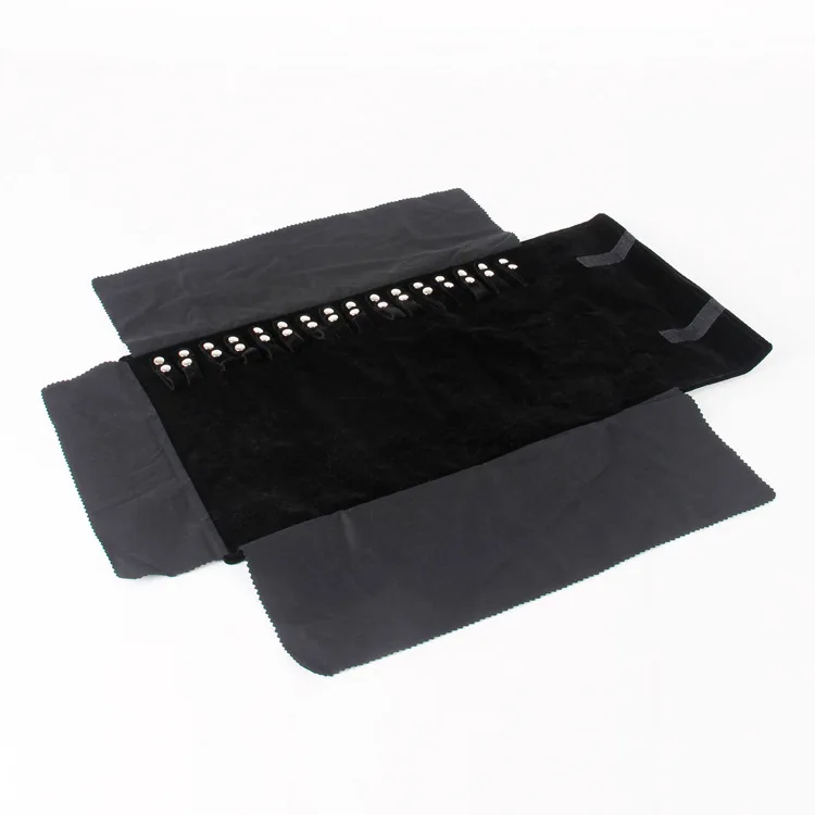 Retail Colliers Jewelry Travel Carrying Case Necklace Display Holder Jewellery Storage Roll Bag Bracelet Chian Organizer Pouch | Украшения
