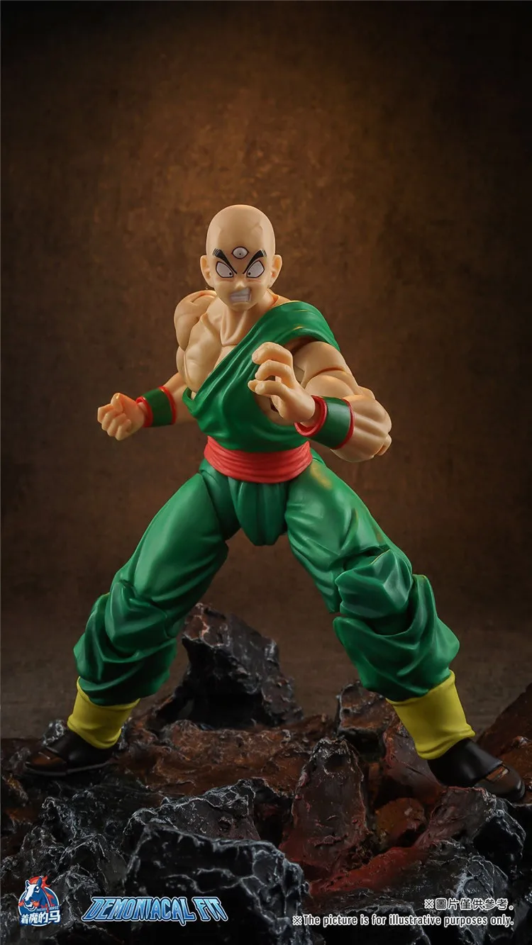 Dragon Ball Z костюм для SHF Yamcha Tenshinhan аксессуары Demoniaca Fit Экшн фигурки коллекционные