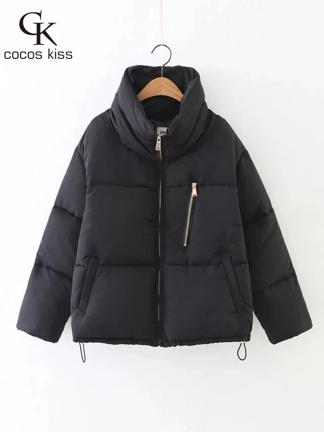 Новинка 2017 года новинка зимы модные однотонные Короткие Bat рукавами Стандартный