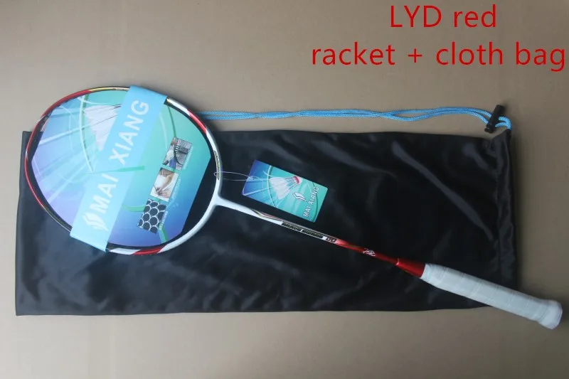 red LYD cloth bag Меч храбрости LYD ракетки для бадминтона high-end nano углерода BS-LYD ракетка для бадминтона - Цвет: red LYD cloth bag