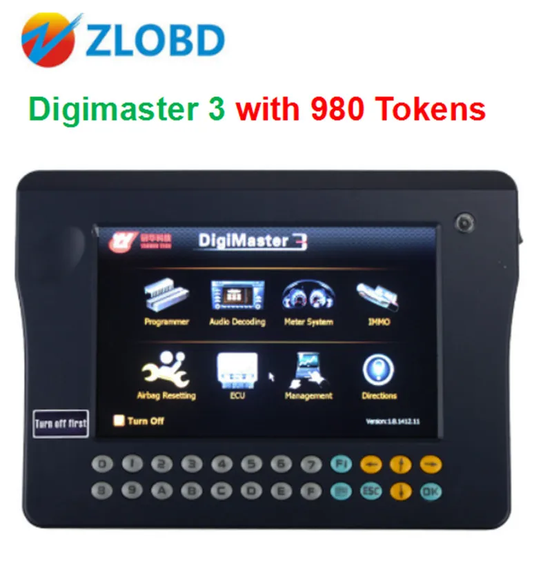 [Дистрибьютор YANHUA] Лучшая коррекция пробега на одометре DigiMaster iii корректор одометров DigiMaster 3 3 с 980 жетонами