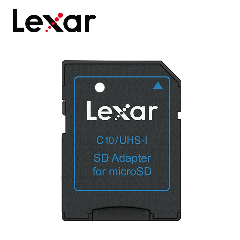 adapter Lexar Micro SD карта 64 Гб класс 10 16 Гб карта флэш-памяти TF карта tarjeta Micro SD 128 Гб Microsd sd-карта carte Бесплатный адаптер - Емкость: adapter