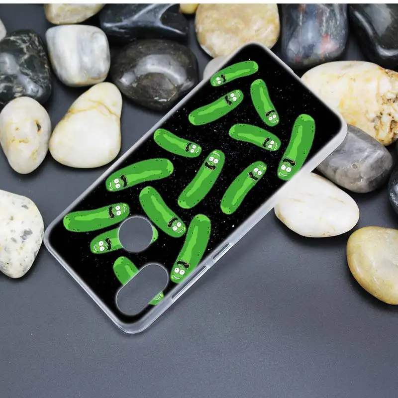 Чехол Pickle Rick marty для Xiao mi Red mi Note 7 K20 Go 6 6A Pro S2 mi 9T Play 8 lite A2 A1, жесткий чехол для телефона с рисунком аниме