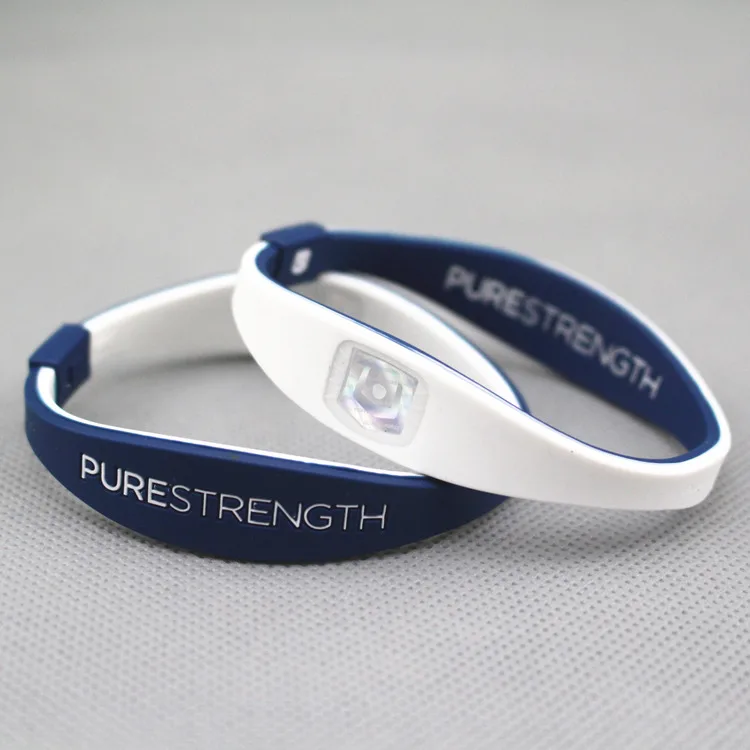 Имитация родиевого покрытия 3 шт./лот Новое поступление pro silicoen power браслет purestrength двойной баланс браслет Энергетический Браслет для детского подарка - Окраска металла: Имитация родиевого покрытия