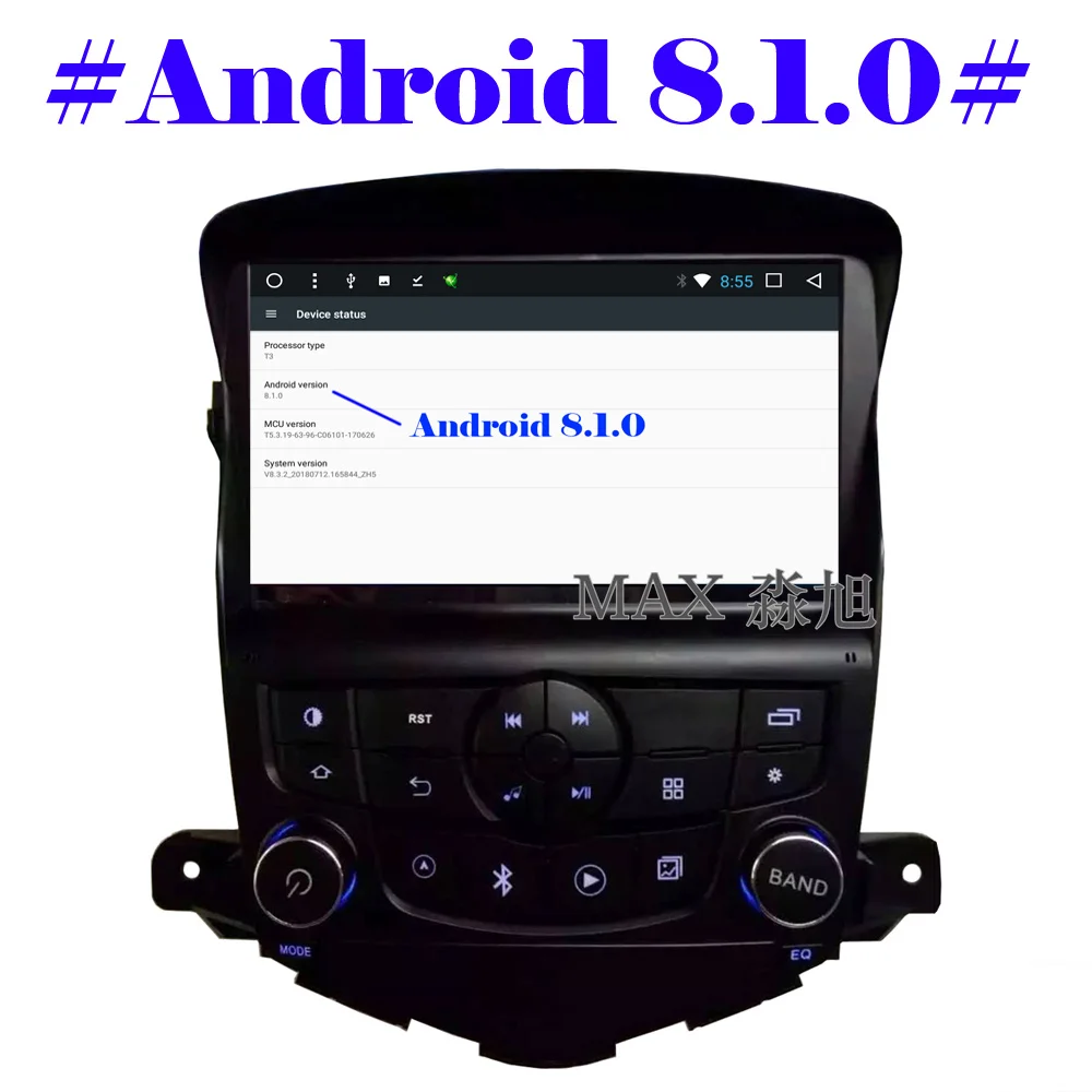 Макс GPS навигационная система Android 8 1 автомобильный dvd-плеер для Chevrolet Cruze