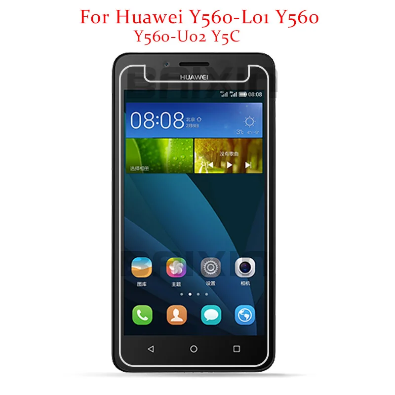 Baixin для huawei Ascend Y55 закаленное стекло Y3 2 ii Y5 Y6 II 560 Y625 Защитная пленка экрана honor 5C