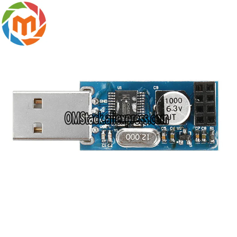 Шт. 1 шт. USB к ESP8266 серийный порты и разъёмы беспроводной Wi Fi модуль доска