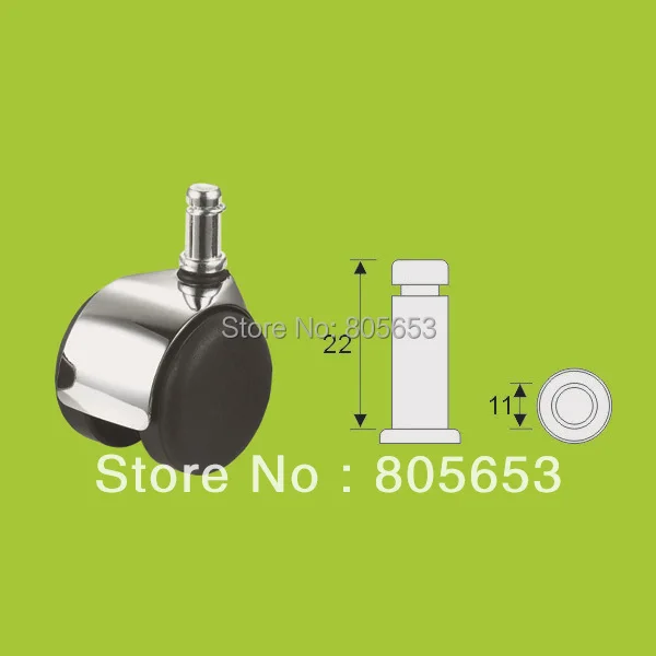 Ring stem chrome plated furniture caster(FC4911) | Обустройство дома