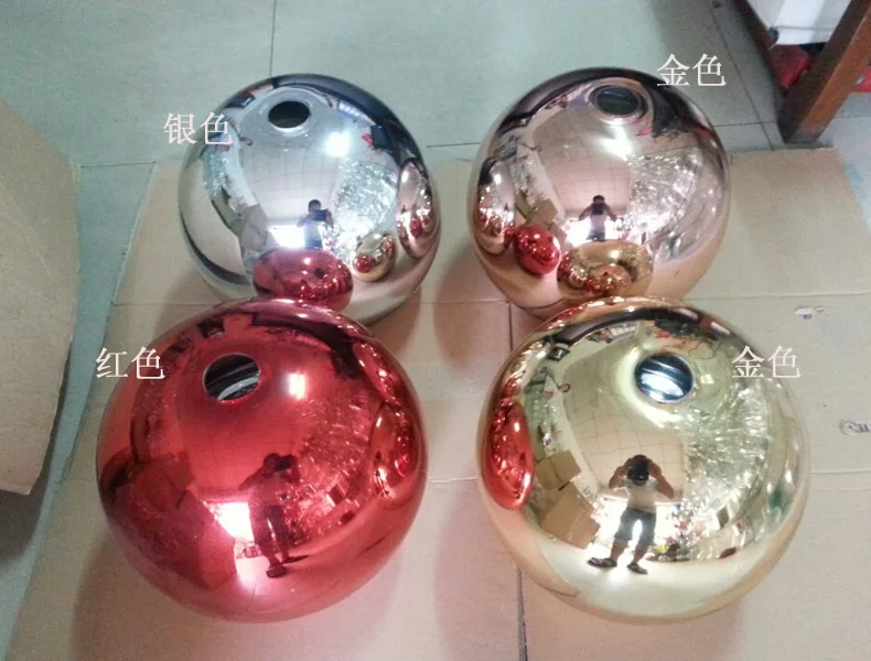 Светодиодный зеркальный шар из меди/серебра люстра с подвеской в виде шара