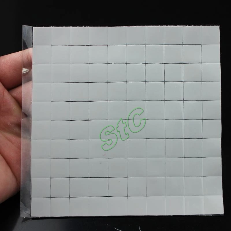 Белый процессор SMD DIP IC 200 шт. в партии 1 см Мини силиконовая проводящая тепловая