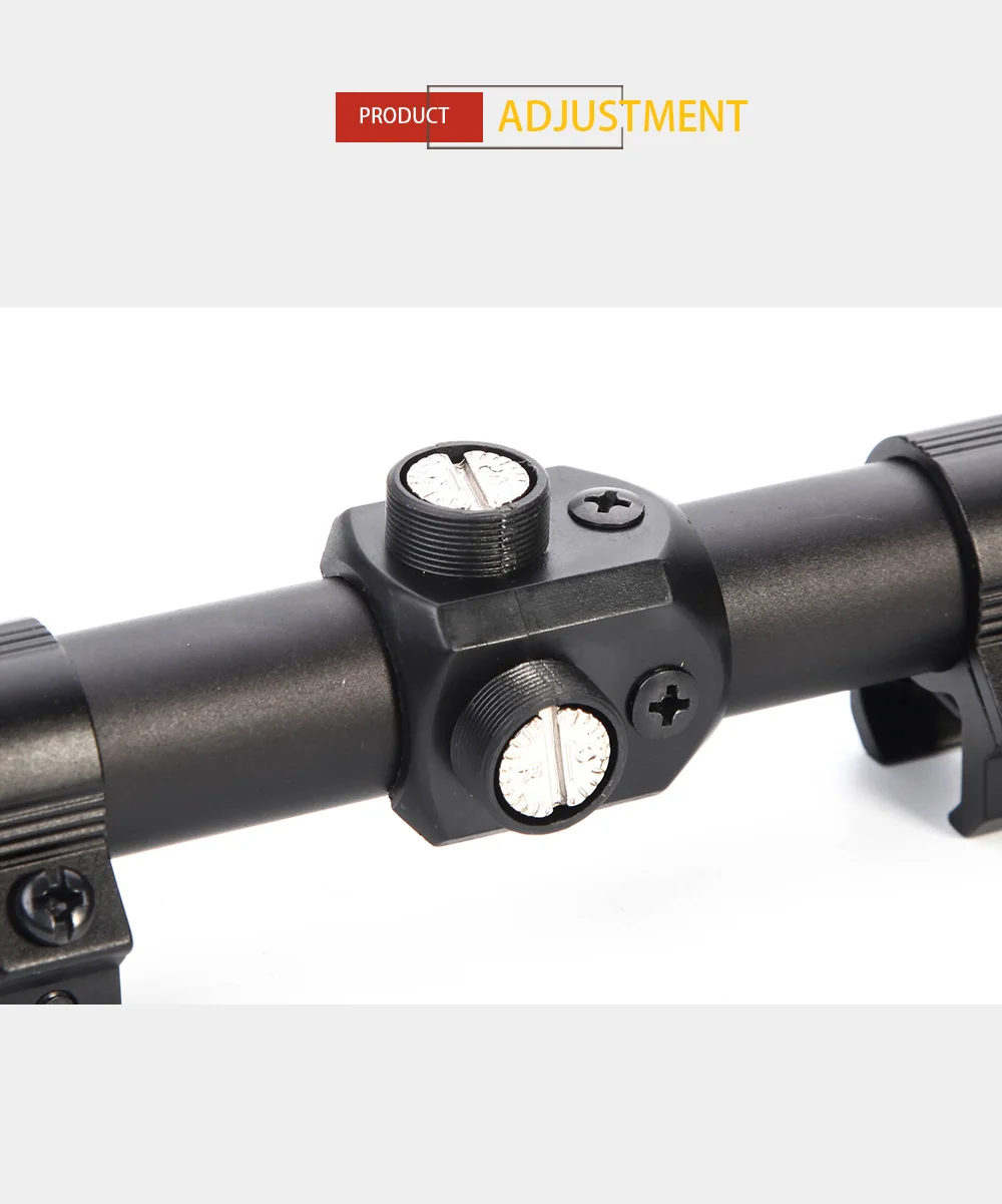 4x20 телескопический прицел Phalanx gear открытый crosshair Air стрелковая телескопическая прицелы крепления охотничий Снайпер с 11 мм рейкой