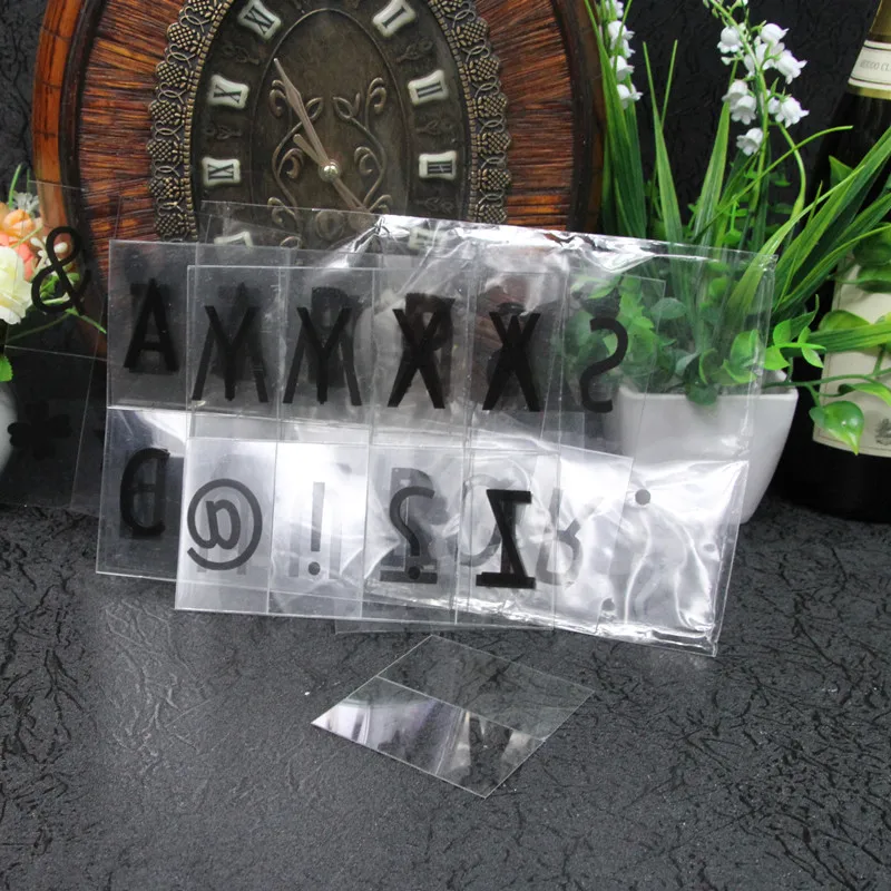 A4 Тип Батарея Powered DIY письмо символ Кино Tic свет коробке знак lightbox Доски для