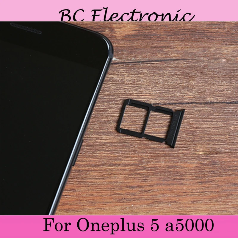 Новый держатель для карт Oneplus 5 a5000 Nano Sim Micro разъем слота запасные части 1 +
