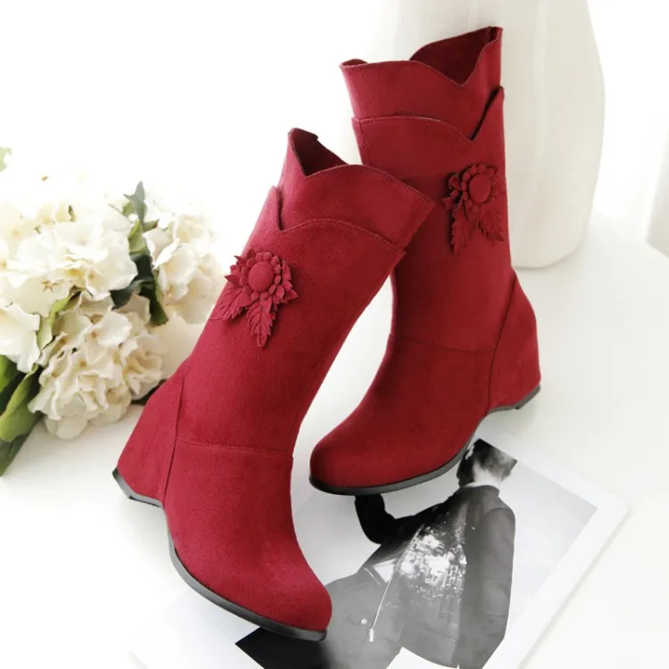 Женские сапоги до середины голени в летнем стиле; botas masculina zapatos botines mujer chaussure femme; HQ101