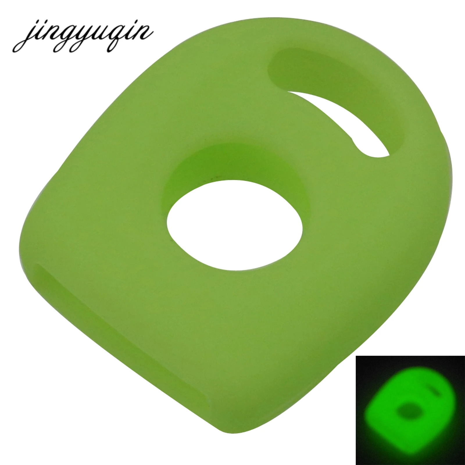Jingyuqin силиконовый чехол для ключей для VW Polo Golf для SEAT Ibiza Leon для SKODA Octavia