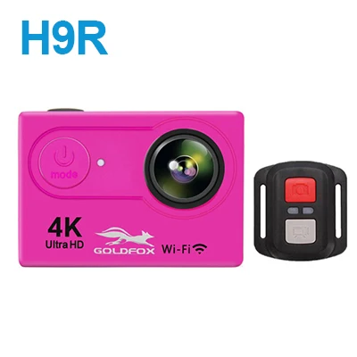 H9R Red H9R H9 Экшн-камера Ultra HD 4K WiFi 2," 170D подводный водонепроницаемый спортивный DV велосипедный шлем 1080P спортивная видеокамера мини-камера - Цвет: H9R Red