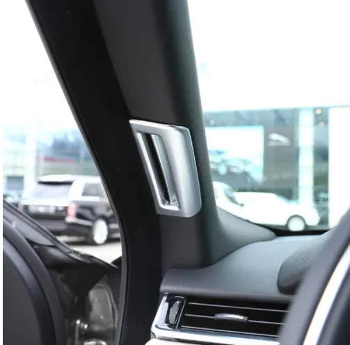Для Landrover Range Rover VELAR 2017 автомобильный Стайлинг ABS Матовый Серебряный столб Чехлы