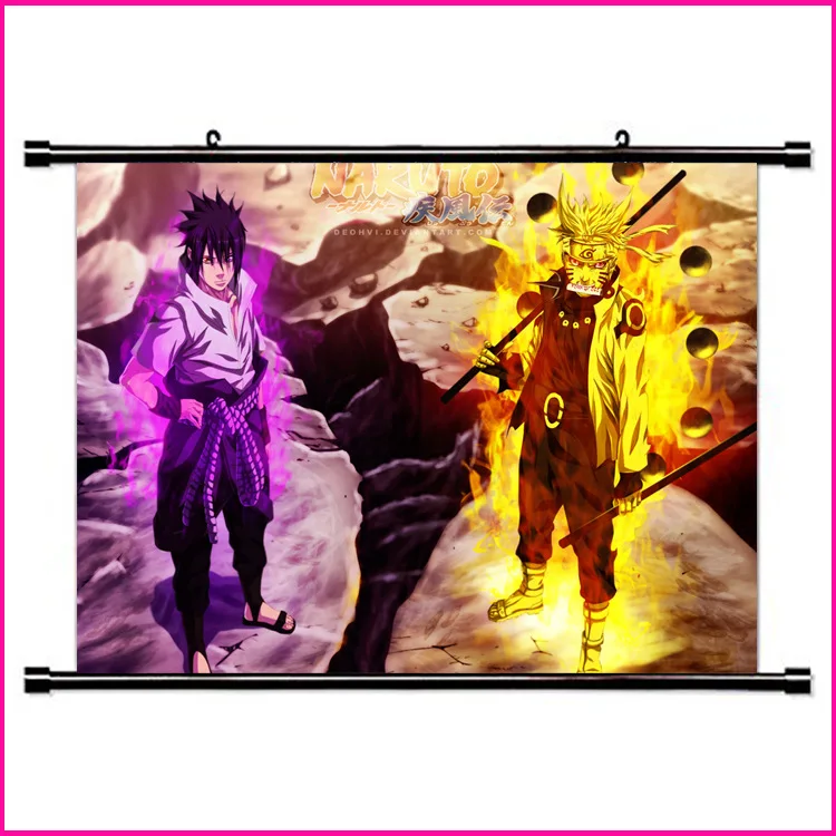 Naruto Uzumaki Assassins цветная фантазия мотивационное абстрактное искусство Laminas Decorativas