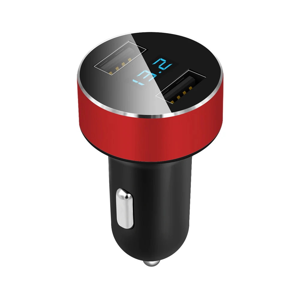 Автомобильное зарядное устройство 5V 3.1A Быстрая зарядка двойной USB порт