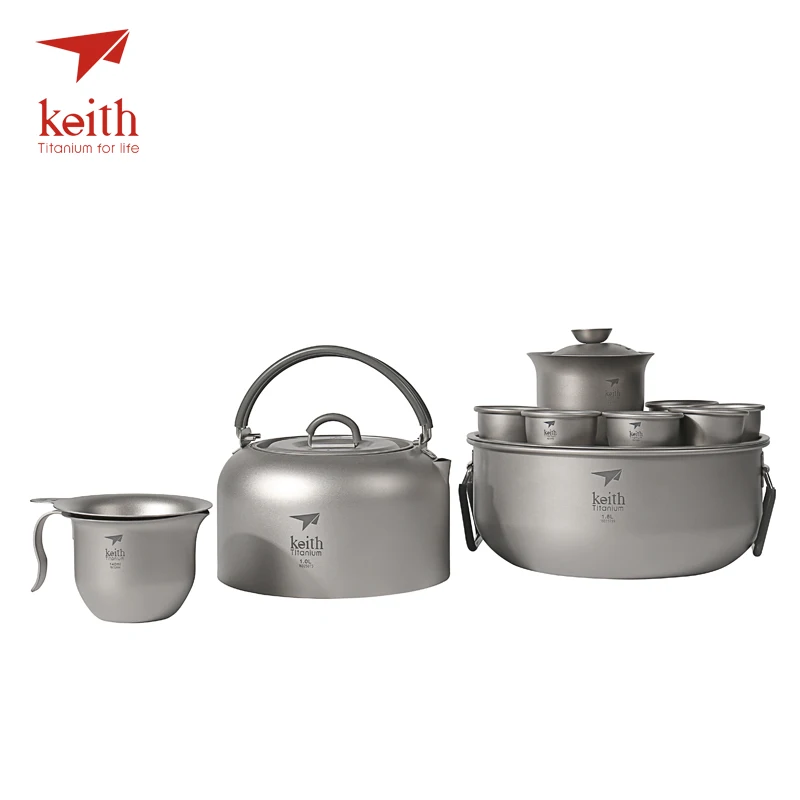 Роскошный портативный штатив для кемпинга Keith Titanium ультралегкий Штатив всего 570 г