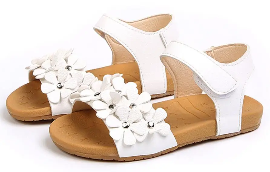 Детские сандалии с цветочной подошвой для девочек|Сандалии| |