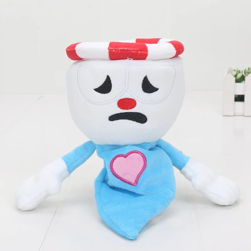 15 см-28 см игра Cuphead плюшевая игрушка Mugman the Devil Legendary Chalice King Dice мягкие игрушки плюшевая кукла Cuphead Кольца Подвески