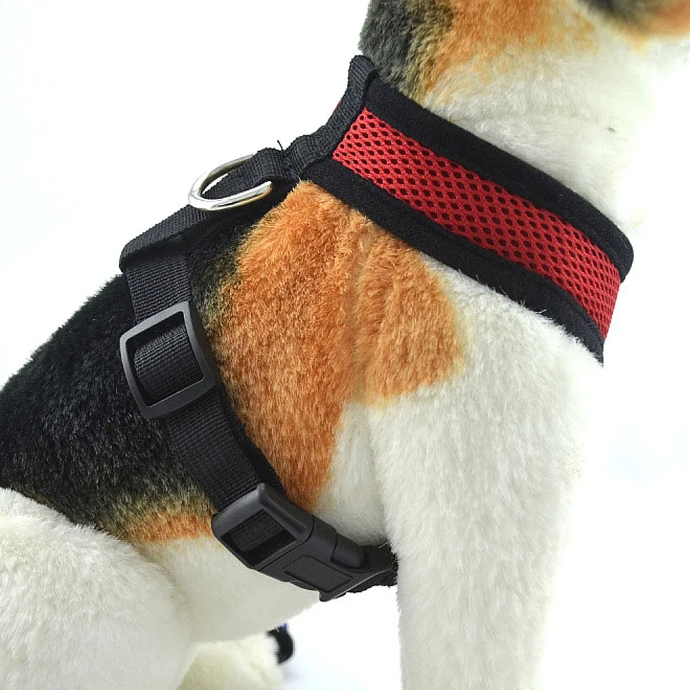 Нейлоновый Регулируемый сетчатый Воздухопроницаемый поводок для собак котенок