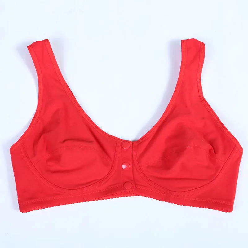 Women Sports Bras Students Girls Push Up Lingerie Seamless Bra Female Adjustable Shoulder Strap Red Pink White |