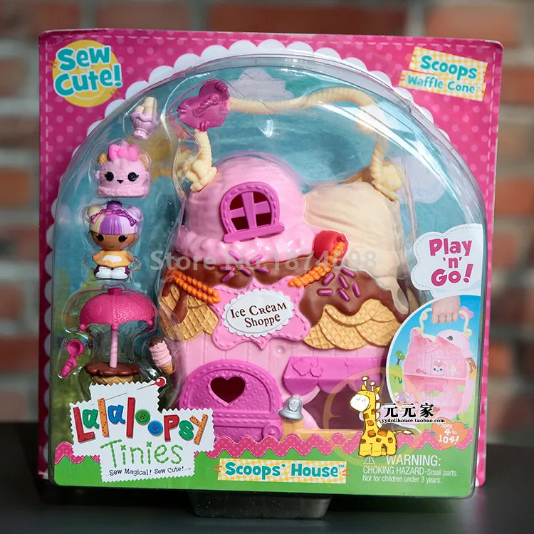 Новинка мини кукла Lalaloopsy набор домиков Tinies детские игрушки куклы для девочек