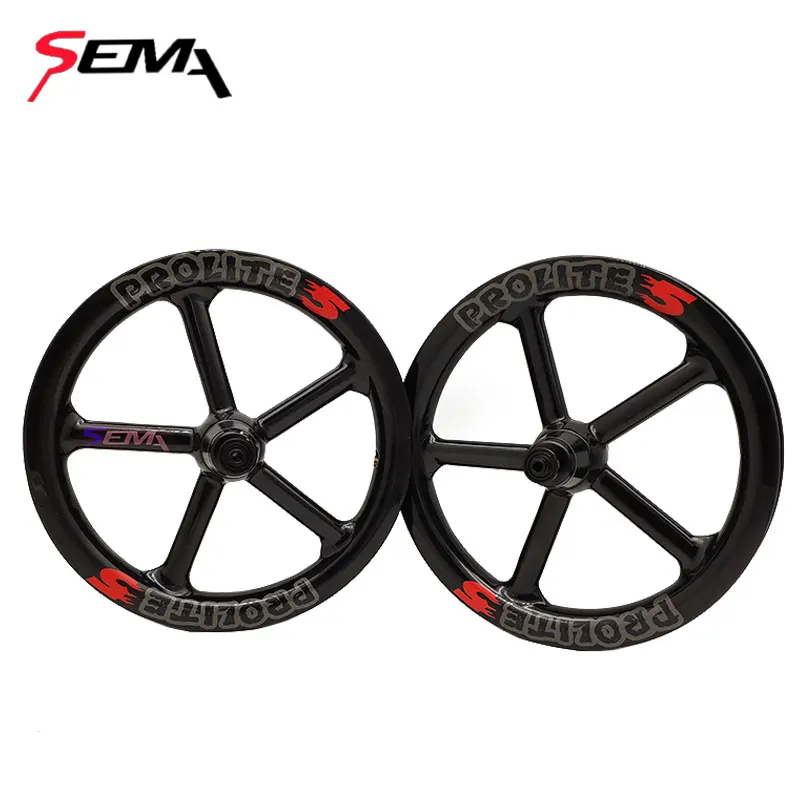 SEMA-5X T700 12 дюймов 203 five-spoke углеродное колесо для детей балансировочный велосипед/мешалки/нажимной велосипед с 6802 подшипником лучшее качество