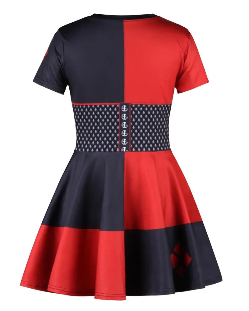 Daddy's Lil Manster отряд самоубийц Harley Quinn костюмы на Хэллоуин детская одежда для