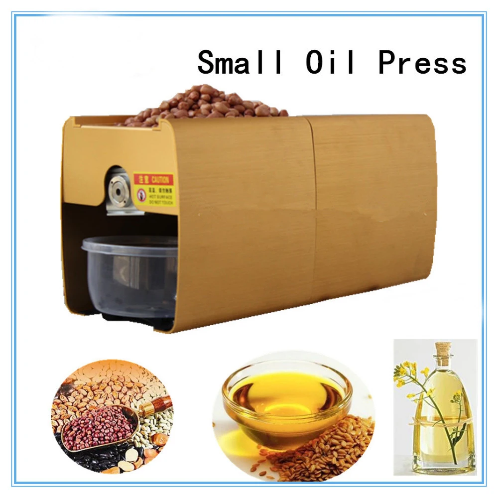 

Free shipping oil expeller DL-ZYJ02 Mini Oil Pressers for Peanuts, sesame, nuts, corn, vegetable seeds, flaxseeds oil expeller