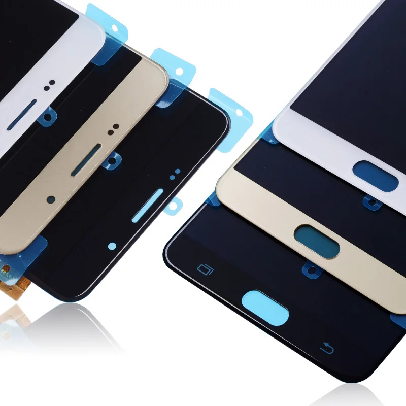 AMOLED Дисплей для SAMSUNG Galaxy A9 Pro A910 A9100 LCD в сборе с тачскрином Оригинал 6.0&quot черный